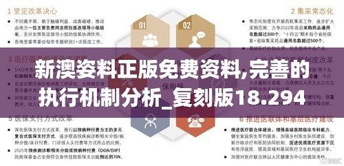 新澳姿料正版免费资料,完善的执行机制分析_复刻版18.294-9
