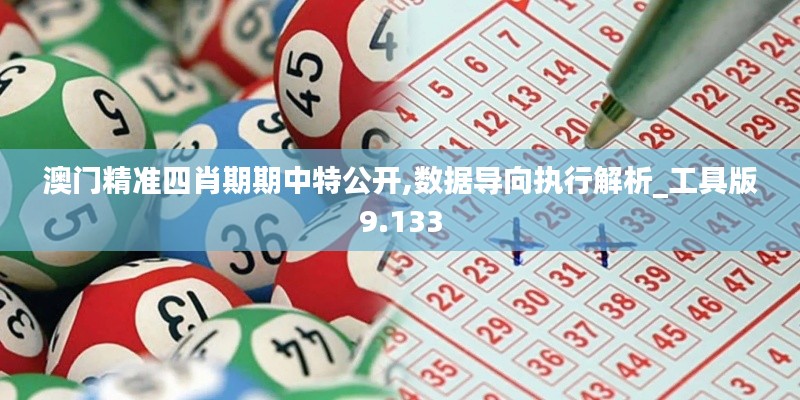 澳门精准四肖期期中特公开,数据导向执行解析_工具版9.133