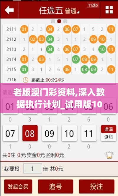 老版澳门彩资料,深入数据执行计划_试用版10.558