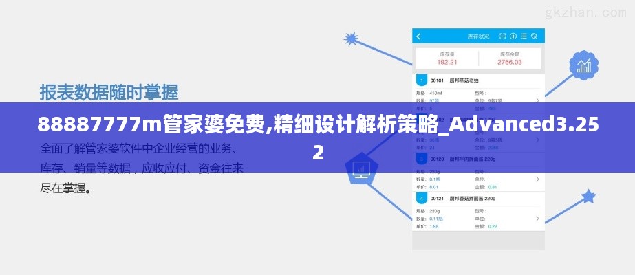88887777m管家婆免费,精细设计解析策略_Advanced3.252