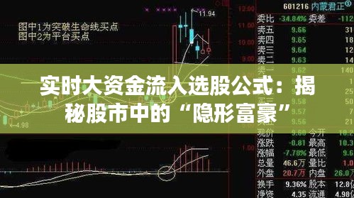 实时大资金流入选股公式：揭秘股市中的“隐形富豪”