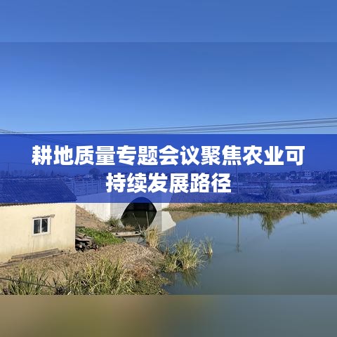 耕地质量专题会议聚焦农业可持续发展路径